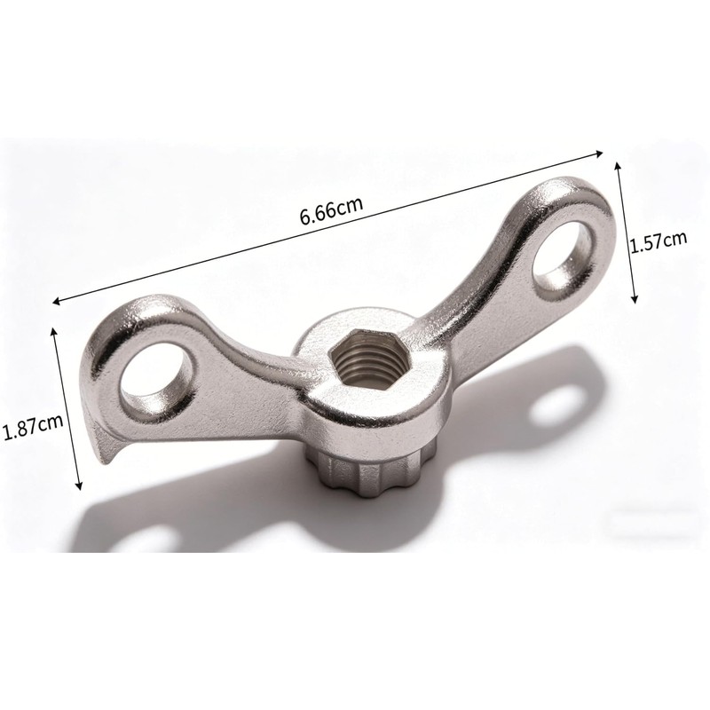 FBBEVWBK Bike Crank Removal Tool, Professional Crank Extractor Compatible