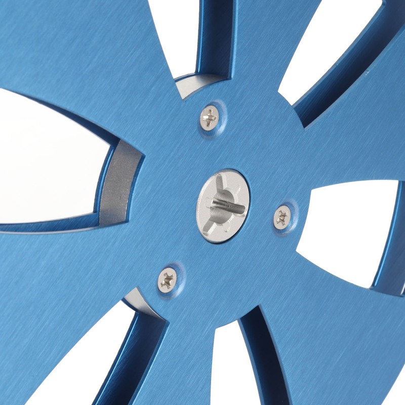 1/4 7 Inch Empty Reel 6 Hole Aluminum Alloy Open