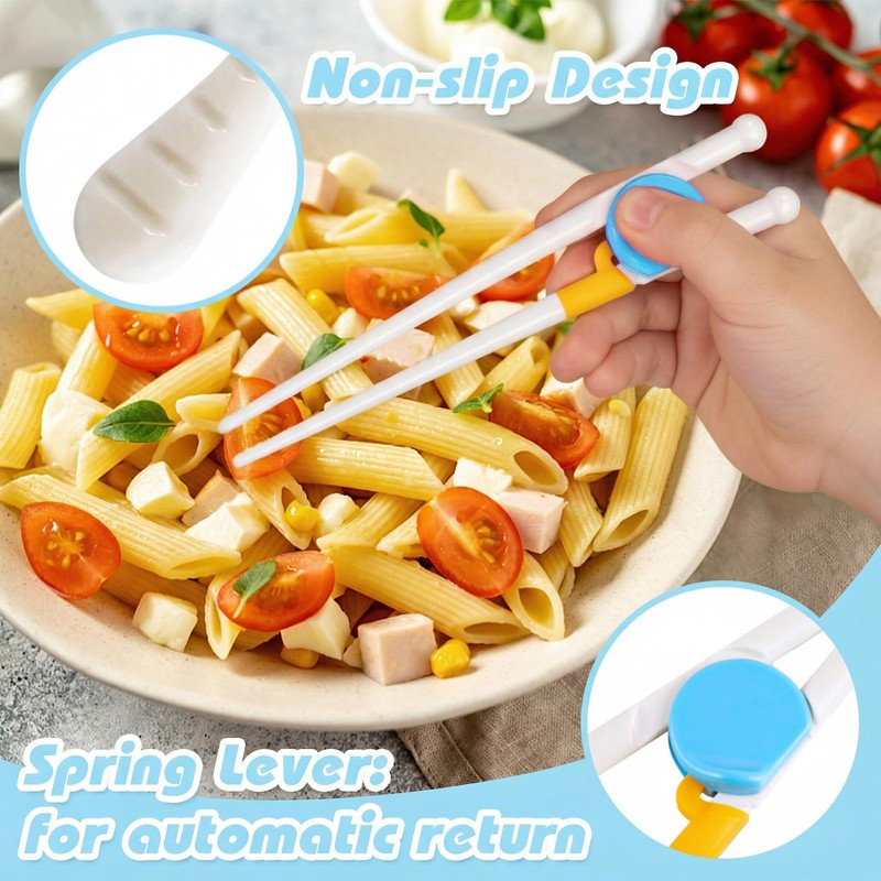 Kidsfantasy Chopsticks for Kids, 2 Pairs Training Chopsticks for Toddlers