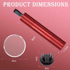 Yesimola 1 x Car Safety Emergency Hammer Car, Emergency Hammer Car with Seat Belt Cutter, 2-in-1 Emergency Hammer Car, Compact Portable Emergency Hammer, Emergency Escape Tool for Cars (Red)