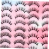 OHPHCALL 20 Pairs Fake Lashes Natural Look Eyelash Set False