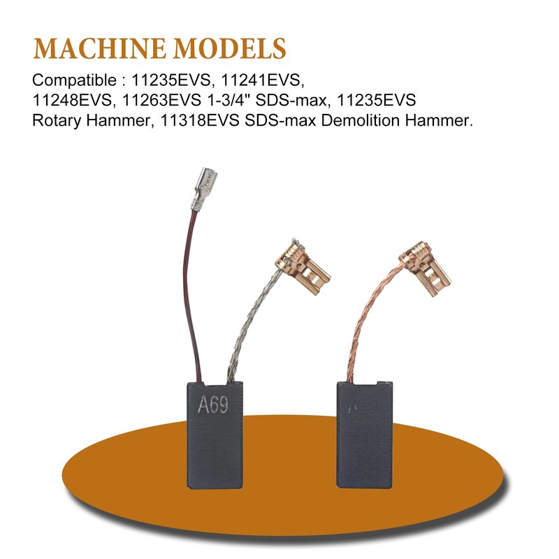 1617014135 Carbon Brushes For GBH 7 DE GBH 7-46 DE