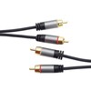 PremiumCord RCA HQ Cable 2 x RCA Male to 2