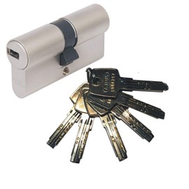 ABUS EC550 Profile Double Cylinder Length (A/B) 40/70 mm (Total Length 110 mm) with 6 Keys
