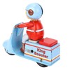 Clockwork Scooter Motorcycle Retro Decorative Metal Wind Up Motorcycle Mechanical