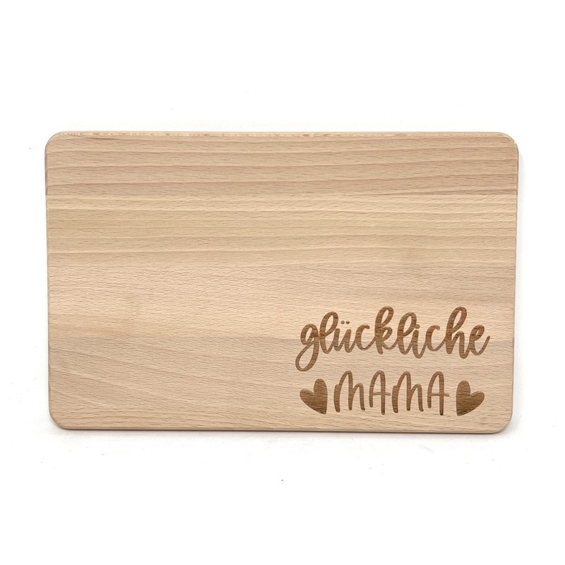 Mother's Day Gift Idea – Wooden Breakfast Board with High-Quality