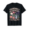 Grandma’s Garden Floral Watering Can Happy Grandmother Tee T-Shirt