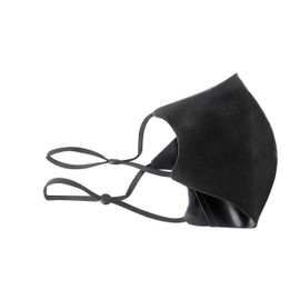 Hugs Living 100% Mulberry Silk Face Mask with Filter Pocket and Adjustable Ear Loops, 4 Pieces Nose Wire and 1 Piece Filter are included (Black)