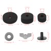 21PCS Drum Set Cymbal Anti-Skid Felt Pad Sleeve Disc Nut