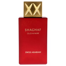 Swiss Arabian Shaghaf Oud Ahmar - Luxury Products From Dubai - Long Lasting And Addictive Personal EDP Spray Fragrance - Seductive, Signature Aroma - The Luxurious Scent Of Arabia - 2.5 oz