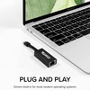 Plugable Adaptador USB C a Ethernet, Velocidad Gigabit rápida y