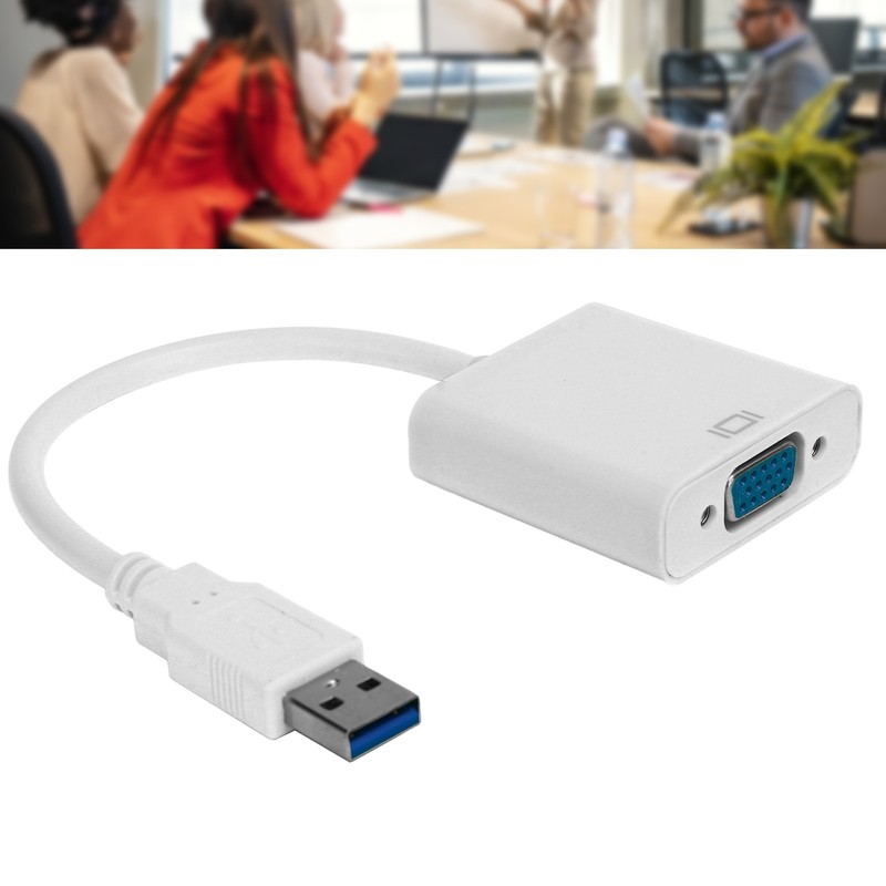 USB3.0 to VGA Converter 5Gbps HD 1080P Adapter Cable 15Pin