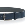 HUGO, Gregor Smooth Suede Leather Belt, clean navy, 40
