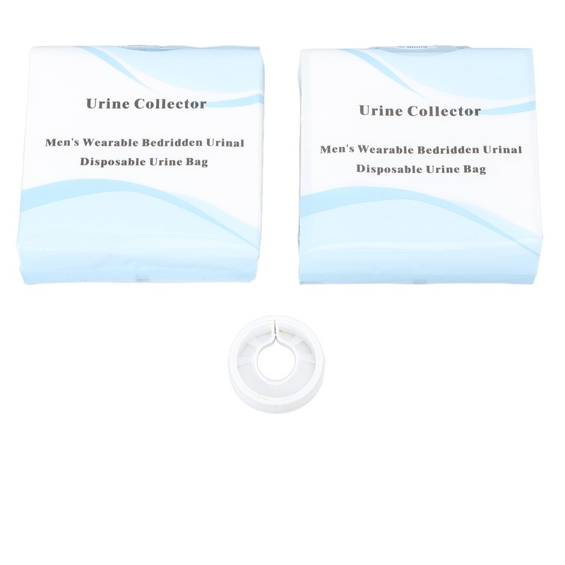 Men Urine Collector Wearable Silicone Bedridden Men Urinal System with
