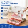 Disposable small animal cage liner, plastic liner covers 15x9, 8X12,13x11,