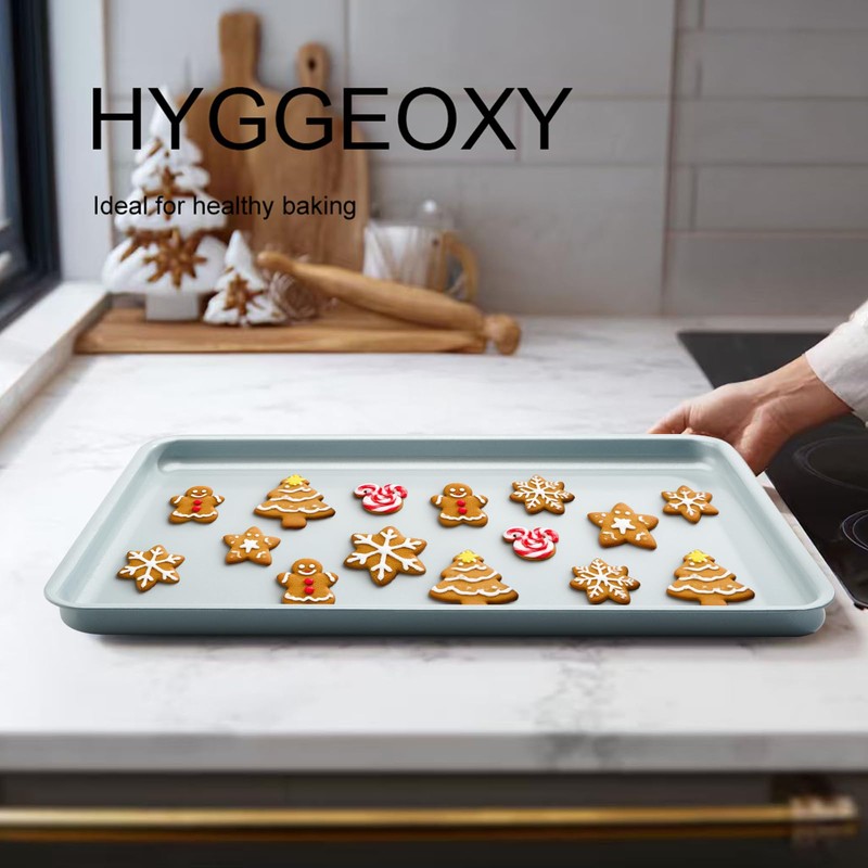 Ceramic Baking Sheet, Cookie Sheets for Baking, Naturally Non-Toxic Ceramic