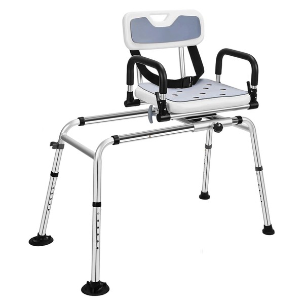 MITOJOSYEER Shower Chair for Tub Transfer Bench Shower Chair for