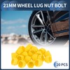 INFINAUTO Wheel Lug Nut Bolt Exterior 21mm Rims Tire Nut