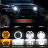 Unbranded Pair For Suzuki Samurai SJ410 DOT 7"inch LED Round