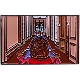 Danny Twins Grady Sisters Come Play With Us The Shining Horror Movie 1.2" Enamel Pin Badge, 1.2 Inches, Enamel, enamel