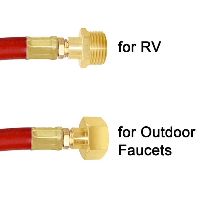 Joywayus Brass Winterize Blowout Adapter Kit Air Quick Connect to