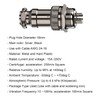 Clyxgs Aviation Plug 5 pines 16mm Metal macho hembra conector