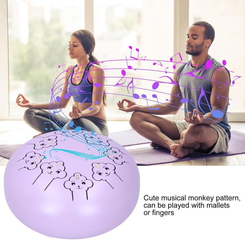 SLADE Steel Tongue Drum Handheld Cartoon Percussion Beginner Music Lover