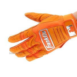 Franklin Batting Gloves Ambidextrous CFX PRO CHROME 20604 franklin Batting Gloves Baseball Equipment Swallow Sports Orange Ambidextrous Medium