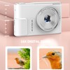Digital Camera, 4K 48MP Compact Small Travel Camera with 2.4