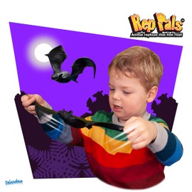 Rep Pals - Bat, Stretchy Toy from Deluxebase. Super Stretchy Animal replicas That Feel Real, Great for Kids