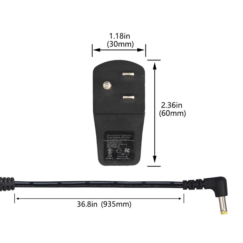 EP73954 A/C Power Supply Adapter for Delta Touch Kitchen Sink