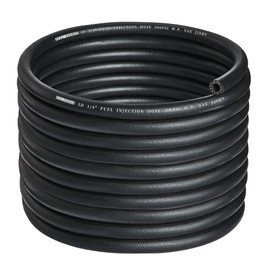 EVIL ENERGY 1/4 Fuel Line Hose 25FT Fuel Injection Hose Transmission Rubber SAE 30R9 300PSI
