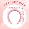 Ycfish Puffy Makeup Headband Spa Headbands for Women Sponge &