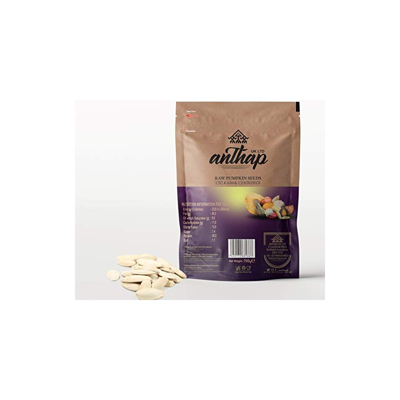 Anthap - Raw Unsalted Turkish Pumpkin Seeds in Shell -