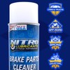 Nitro Lubricants Brake Cleaner – Fast-Drying, Non-Chlorinated Formula Removes Grease,