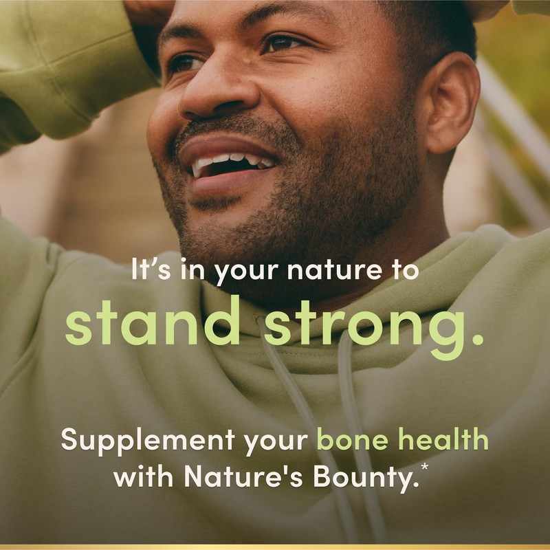 Nature’s Bounty Calcium 1200 mg with Vitamin D3, Bone Health