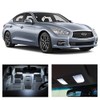 LEDpartsNow Interior LED Lights Replacement for 2014-2015 Infiniti Q50 Accessories