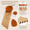 Leebbsin 40th Wedding Anniversary Wind Chime, Happy 40th Anniversary Romantic