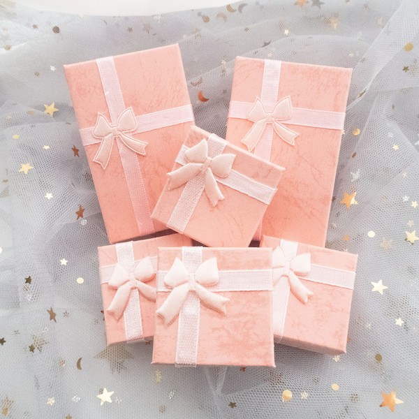 urica Paper Gift Box Accessories Pink Blue (Pink Assortment (2 Boxes, 4 Small Boxes)