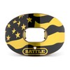 Battle Sports - Protector bucal para fútbol americano (cromo), diseño
