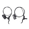 1 Pair MTB Hydraulic Disc Brake Set Powerful Front 110cm