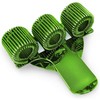 Ashton and Wright - Triple Metal Pen Holder with Pocket