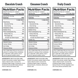 Legion Protein Cereal with 17g Milk Protein – Naturally Sweetened, High-Fiber Breakfast Cereal – Gluten-Free, Soy-Free, Lab-Tested for Purity – Variety 3 Pack for Adults & Athletes