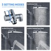 13 Inch Shower Head With Handheld Spray Combo, High Pressure