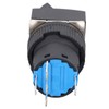25Pcs Rotary Switch Knob 2 Position Self Locking Square Selector
