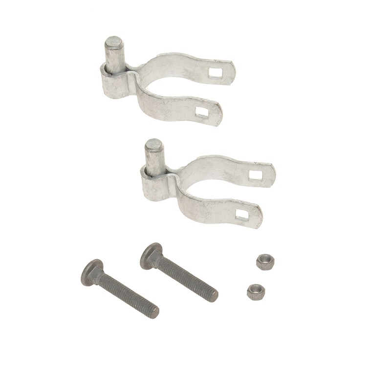 Dailydanny 2 Pack Chain Link Fence Frame Gate Post Male