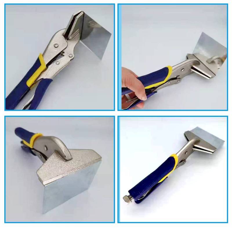 10 inch Locking Pliers/Sheet Metal Clamp,Heavy Duty Sheet Metal Grip
