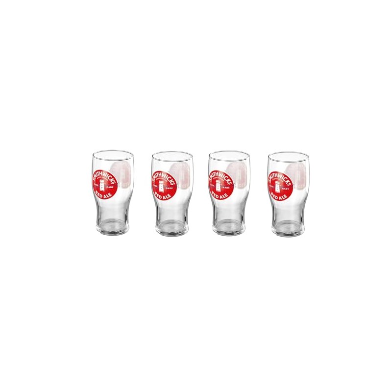 Smithwick's Irish Red Ale Signature Pub Glass Imperial 16 Ounce