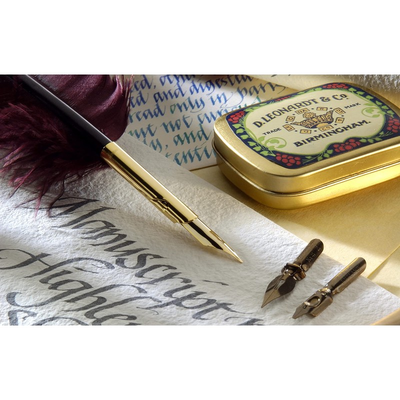 Manuscript DP236BR2 Leonardo Nib Round Hand 4 0.037 inches (0.95