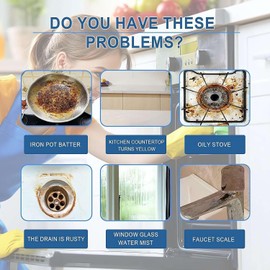 Qsrsjcq Splash Spray, Splash Foam Toilet Cleaner, Splash Spray Tablets & Spray Bottle, Splash Spray All-Purpose Cleaner - Bottle and 10x Cleaning Tablets, Splash Multi Purpose Cleaning Spray (3Pcs)